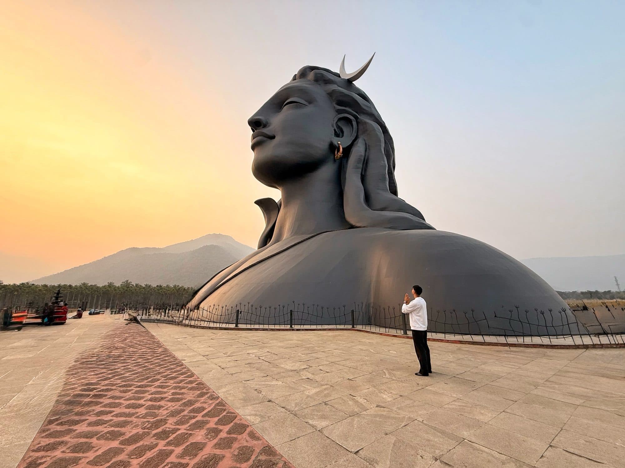 Adiyogi Shiva statue, Isha Yoga Center, Coimbatore, Tamil Nadu