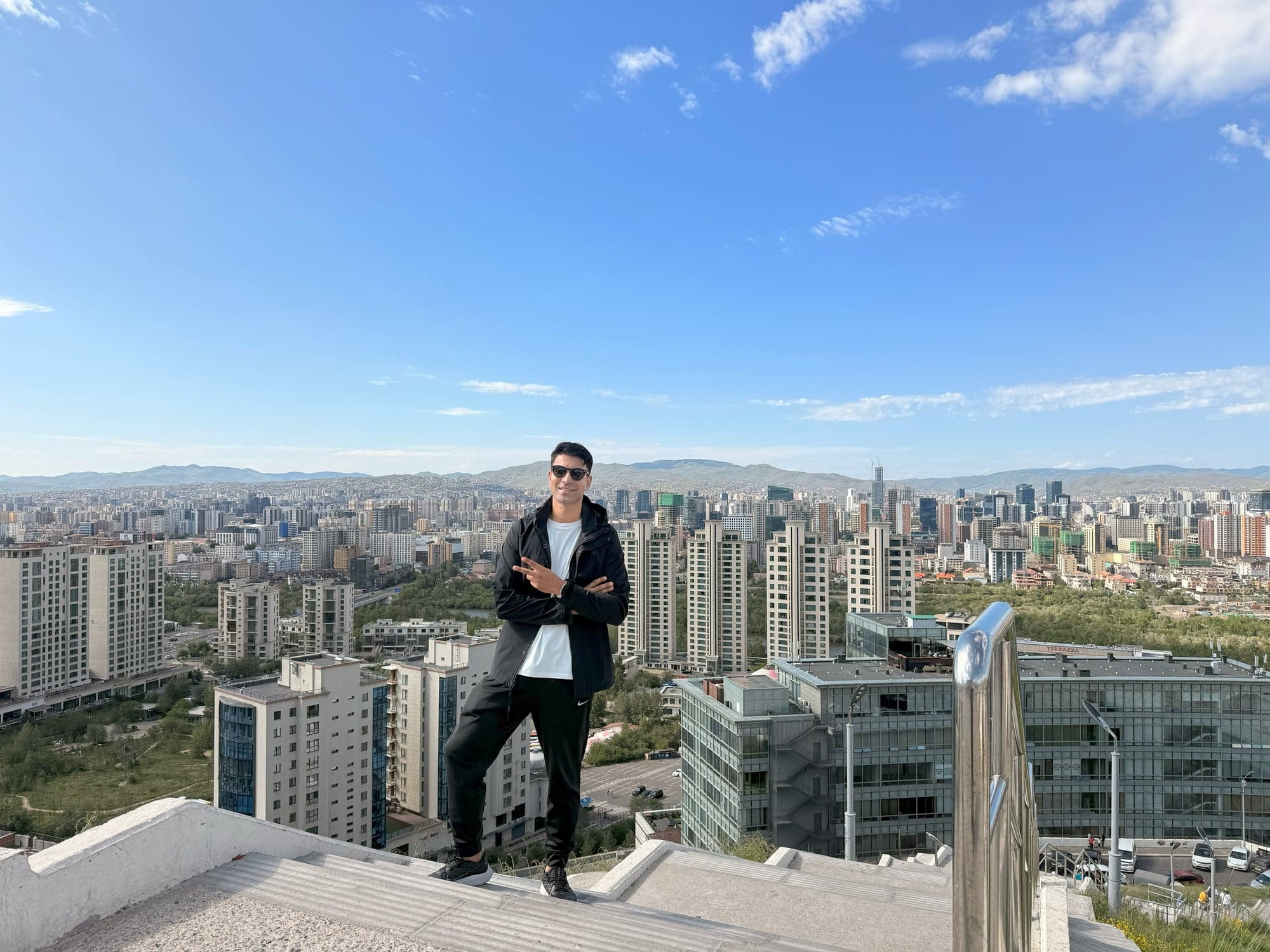 Ulaanbaatar skyline